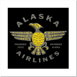 Alaska Airlines 1 by Buck Tee Posters and Art